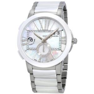 Executive Dual Time Mother Of Pearl Dial GMT Watch