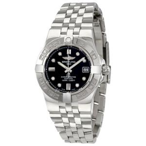 Galactic 30 Black Diamond Dial Watch A71340L2BA14SS