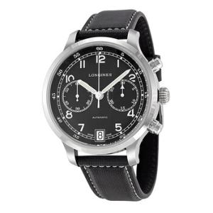 Heritage Military 1938 Chronograph Black Dial Watch L27904530