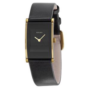 Integral Black Dial Black Leather Watch R20789155