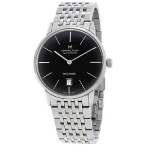 IntraMatic Automatic Black Dial Watch H38455131