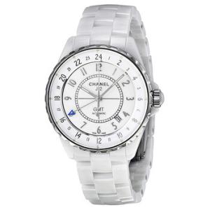 J12 Automatic GMT White HighTech Ceramic Watch H3103