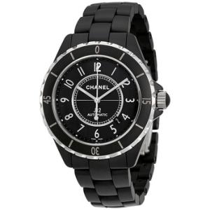J12 Matte Black Automatic Ceramic Watch H3131