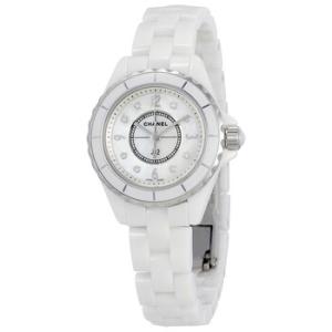 J12 Mother of Pearl White Ceramic Watch H2570
