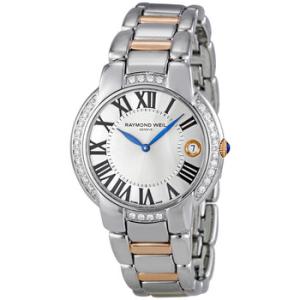Jasmine Silver Dial Two Tone Watch 5235S5S00659