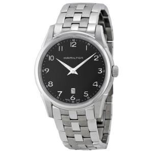 Jazzmaster Thinline Black Dial Watch H38511133