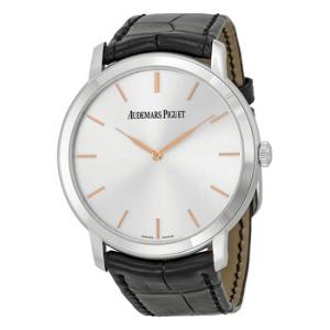 Jules Audemars Extra Thin Silver Dial Automatic Watch 15180BCOOA002CR01