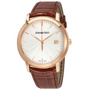 Jules Audemars Silver Dial 18kt Rose Gold Watch 15170OR.OO.A809CR.01