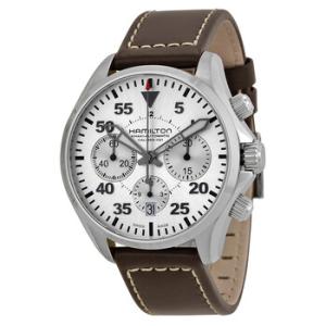 Khaki Aviation Pilot Automatic Chronograph Watch H64666555