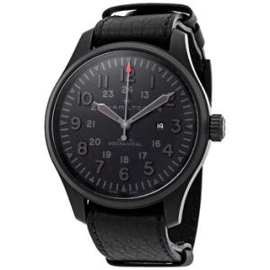 Khaki Field Hand Wound Black Dial Watch H69809730