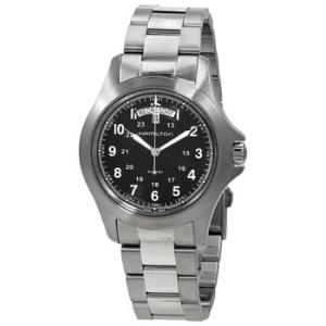 Khaki Field King Quartz Black Dial Watch H64451133