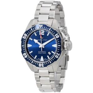 Khaki Navy Frogman Automatic Blue Dial Watch H77705145