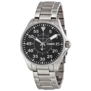 Khaki Pilot Black Dial Watch H64611135