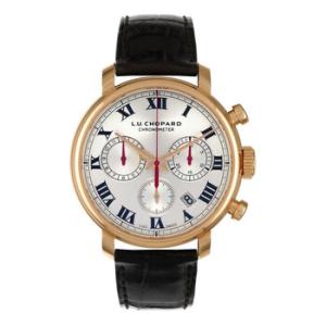 L.U.C 1963 Chronograph Hand Wind Chronometer Silver Dial Watch