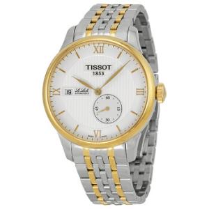 Le Locle Automatic Silver Dial Twotone Watch T0064282203800