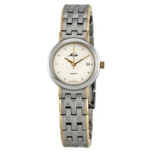 Madison White Dial Twotone Watch M2465.9.16.1