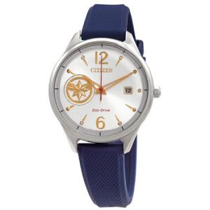 Marvel EcoDrive Silver Dial Watch FE610105W