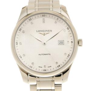 Master Automatic Diamond Silver Dial Watch L2.893.4.77.6