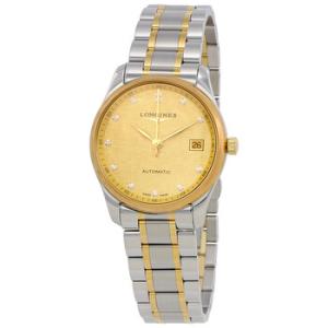 Master Champagne Dial Two Tone Watch L2.518.5.38.7
