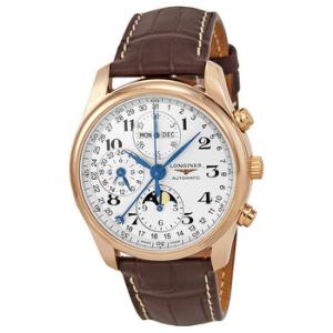 Master Collection 18kt Rose Gold GMT Moonphase Automatic Chronograph Watch L26738783