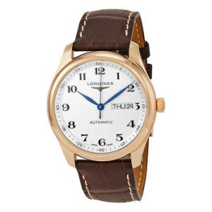 Master Collection Automatic White Dial Brown Leather Watch L27558783