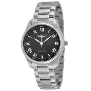 Master Collection Black Dial Automatic Stainless Steel Watch L2.665.4.51.6
