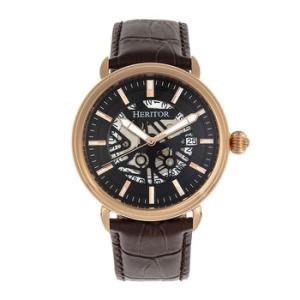 Mattias Automatic Black Dial Watch HR8406