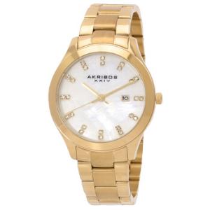 Mother of Pearl Goldtone Watch AK954YG