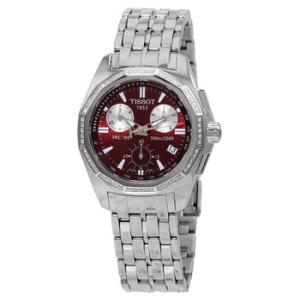 PRC 100 TSport Chronograph Quartz Diamond Red Dial Watch T22.1.486.81