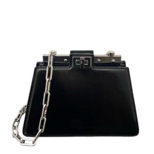 Peekaboo ChainLink Handle Bag