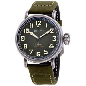 Pilot Type 20 Automatic Kaki Green Grained Watch 11.1943.67963.C800