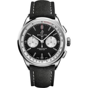 Premier B01 Chronograph Automatic Black Dial Watch AB0118371B1X2