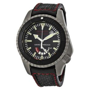 Preowned Girard Perregaux Sea Hawk Automatic Black Dial Watch