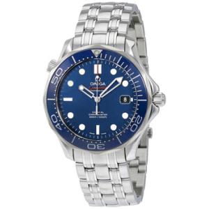 Preowned Omega Seamaster Blue Dial Watch 212.30.41.20.03.001