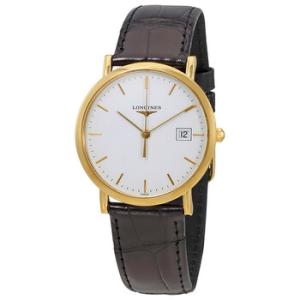 Presence White Dial Watch L4.777.6.12.0