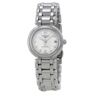 Prima Luna White Dial Stainless Steel Watch L8.111.4.16.6