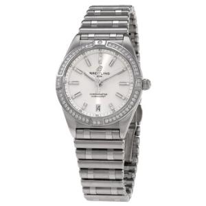 Quartz Chronomat Diamond White Dial Watch A77310591A1A1
