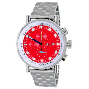 Quartz Red Dial Watch AK2268SS40