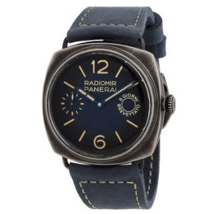 Radiomir Otto Giorni Hand Wind Blue Dial Watch PAM01348