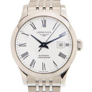 Record Automatic White Dial Watch L2.321.4.11.6