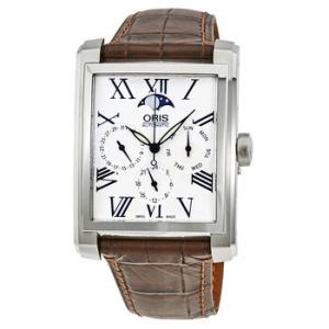 Rectangular Automatic Silver Dial Watch 58276584071LS