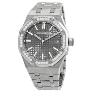 Royal Oak 50 year Anniversary Automatic Diamond Grey Dial Watch 15551ST.ZZ1356ST.03