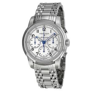 Saint Imier Ivory Dial Chronograph Stainless Steel Watch L27524736