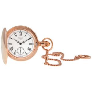 Savonnette Hand Wind Silver Dial Pocket Watch T864.405.99.033.01