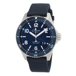 SeaQ Panorama Date Automatic Crystal Blue Dial Watch