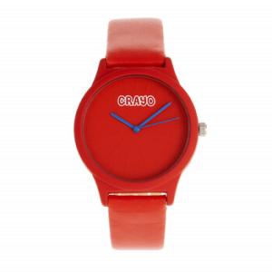 Splat Quartz Red Dial Watch CRACR5303