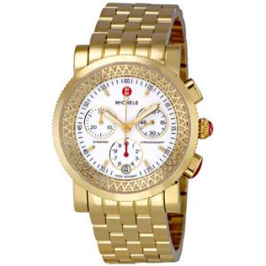 Sport Sail Gold Plated Chronograph Watch MWW01C000043