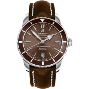 Superocean Heritage II Bronze Dial Brown Leather Watch AB202033Q618443X