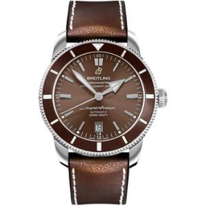Superocean Heritage II Bronze Dial LeatherRubber Watch AB202033Q618295S