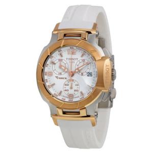 TRace Chronograph White Dial Watch T0482172701700